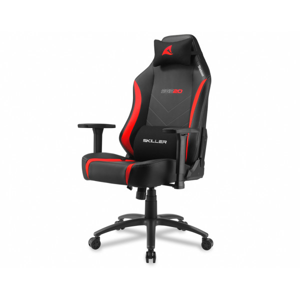 Кресло игровое Sharkoon SGS20-BK/RD артикул 269918Si-1
