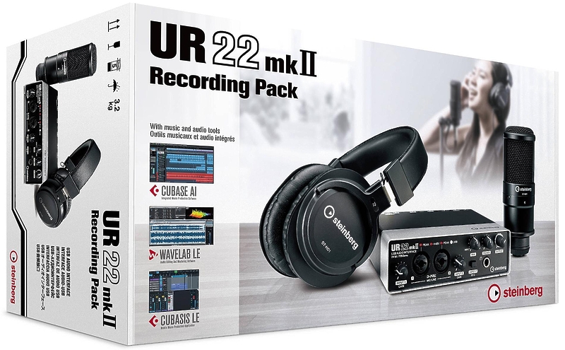 Steinberg UR22 mkII Recording Pack артикул 353284SI-1 фото 3