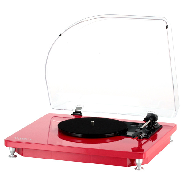 Проигрыватель винила ION Audio Pure LP red артикул 113284Si-1