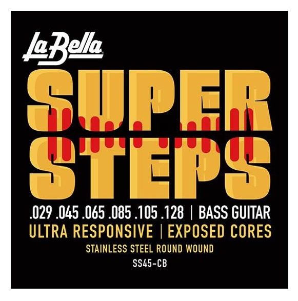 Струны для шестиструнной бас-гитары La Bella SS45CB артикул 291202Si-1