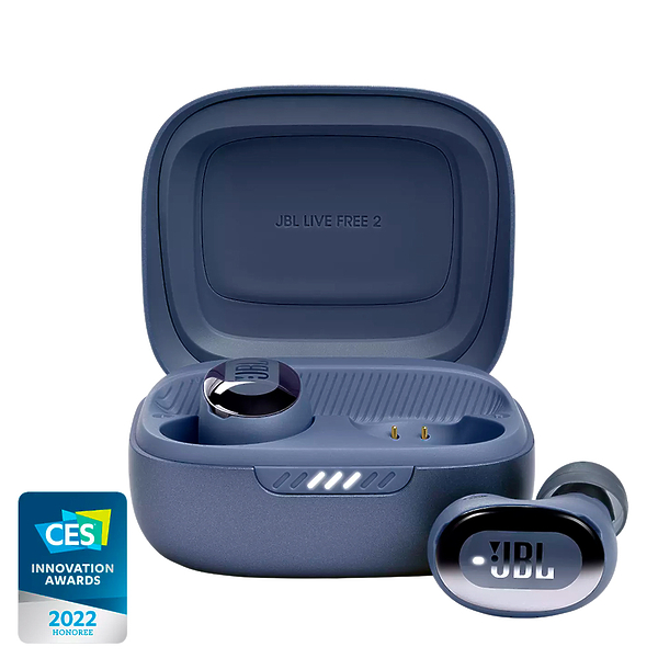 Наушники JBL Live Free 2 Blue артикул 299490Si-1