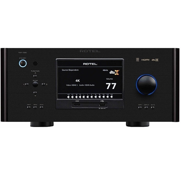 AV ресивер Rotel RAP-1580 black артикул 169953Si-1