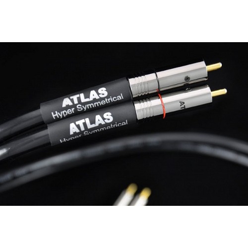 Кабель межблочный Atlas Hyper Symmetrical RCA 1.0m артикул 071664Si-1