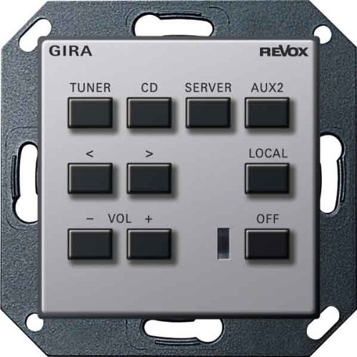 Настенная панель управления Revox M218 GIRA E22 (сталь) артикул 104084FV-1