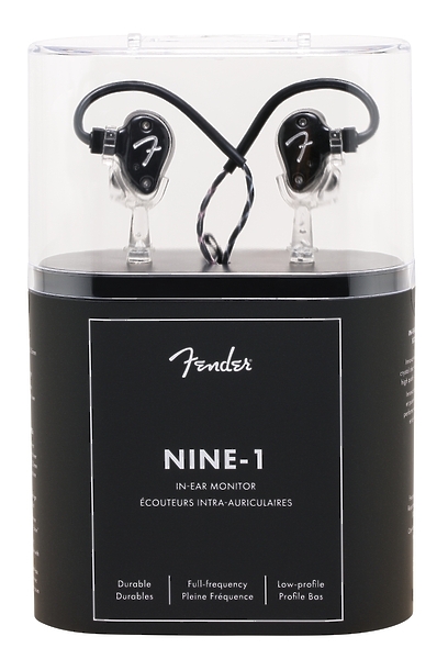 Мониторные наушники FENDER IEM Nine 1 Black Metallic артикул 200130Si-1 фото 6