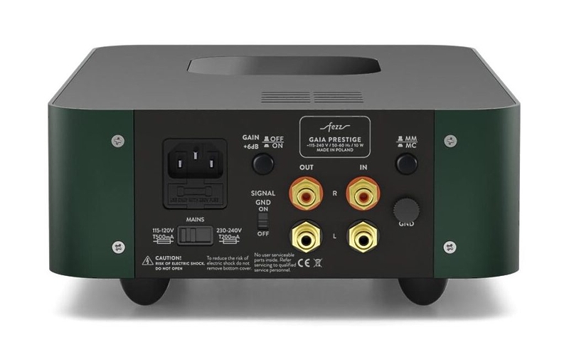 Ламповый фонокорректор Fezz Audio Gaia EVO Prestige MM/MC Evergreen артикул 332500Si-1 фото 4