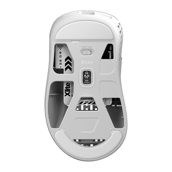 Игровая мышь Pulsar Xlite Wireless V2 Competition Mini White артикул 271073Si-1 фото 5