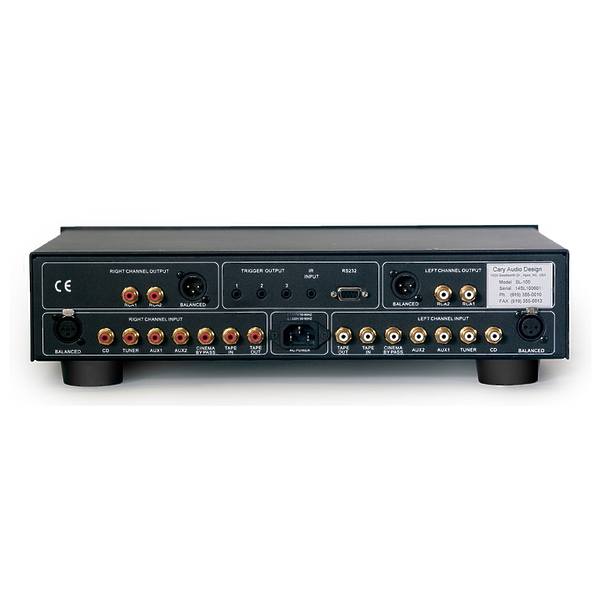 Стерео предусилитель Cary Audio SL-100 silver артикул 167818Si-1 фото 5
