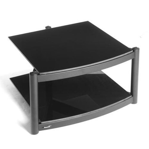 Atacama Equinox RS-2 Shelf Base Module Hi-Fi silver/piano black артикул 105205Si-1
