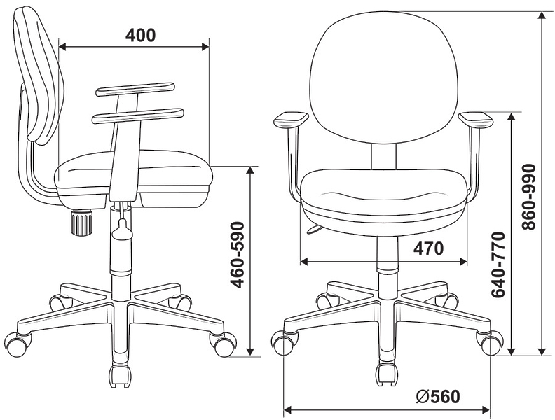 Кресло Бюрократ CH-W356AXSN/15-118 (Children chair Ch-W356AXSN l-green 15-118 cross plastic plastik белый) артикул 263263Si-1 фото 7