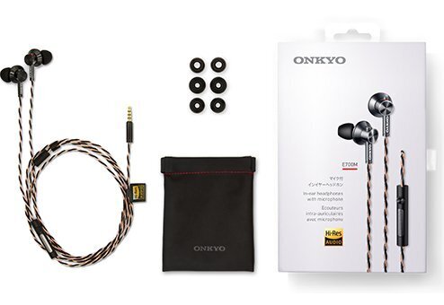 Наушники Onkyo E700 Чёрный (E700MB/00) артикул 171386Si-1 фото 5