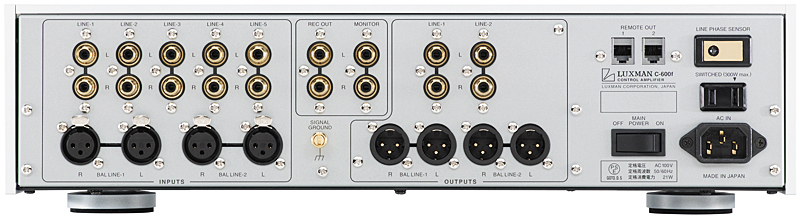 Предусилитель (стерео) Luxman C-600f артикул 113010Si-1 фото 4