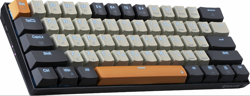 Клавиатура игровая Redragon CARAXES PRO Black Grey артикул 336400Si-1 фото 6