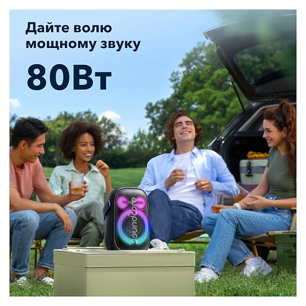 Портативная акустика Soundcore Rave Neo 2 артикул 288816Si-1 фото 7