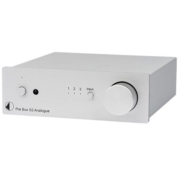 Стерео предусилитель Pro-Ject PRE BOX S2 Analogue silver артикул 172065Si-1