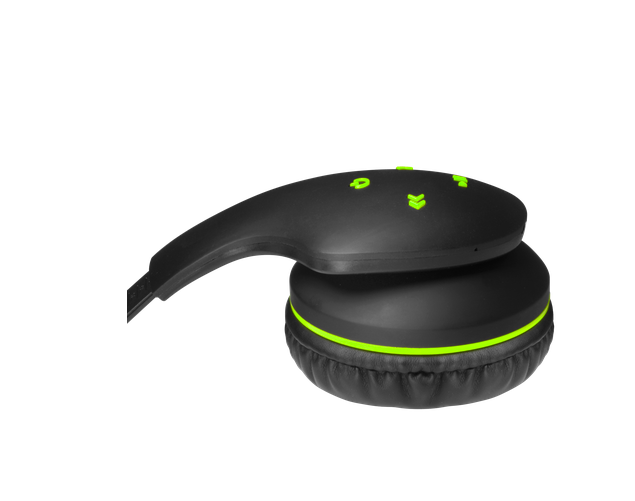 Наушники Nobby Comfort B-215 NBC-BH-42-07 черный с зел. артикул 220492Si-1 фото 6
