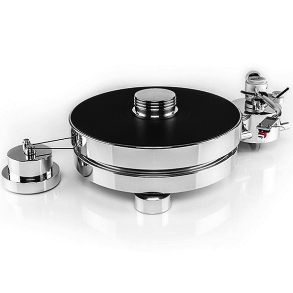 Виниловый проигрыватель Transrotor MAX с тонармом Rega RB 220, MM головкой Transrotor Uccello и прижимным диском артикул 240668Si-1