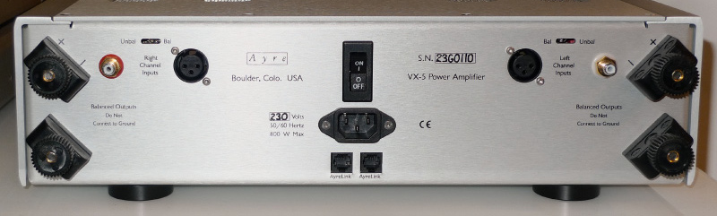 Усилитель мощности Ayre VX-5 Twenty silver артикул 112974Si-1 фото 4