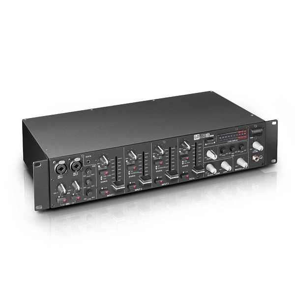 Зонный микшер LD Systems ZONE 423, 19", 2U артикул 208161Si-1