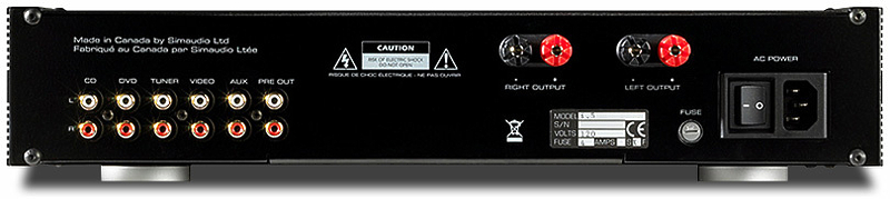 Стереоусилитель Sim Audio MOON i.5 RS silver артикул 325831FV-1 фото 5