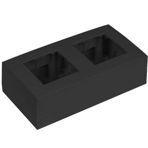 Рамка с настенной коробкой Audac WB45D/B артикул 220722Si-1