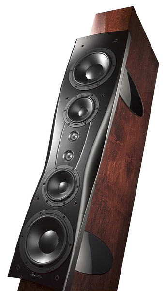 Напольная акустика Dynaudio Confidence Platinum C4 Black piano lacquer Bordeaux high gloss артикул 143436Si-1 фото 3