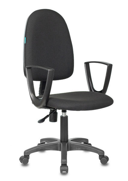 Кресло Бюрократ CH-1300N/3C11 (Office chair CH-1300N black Престиж+ seatblack 3C11 cross plastic) артикул 263184Si-1