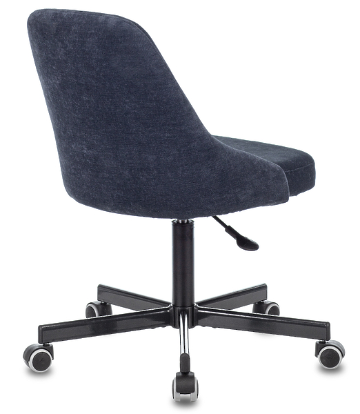 Кресло Бюрократ CH-340M/LT-27 (Office chair CH-340M dark blue Light-27 cross metal) артикул 263318Si-1 фото 5