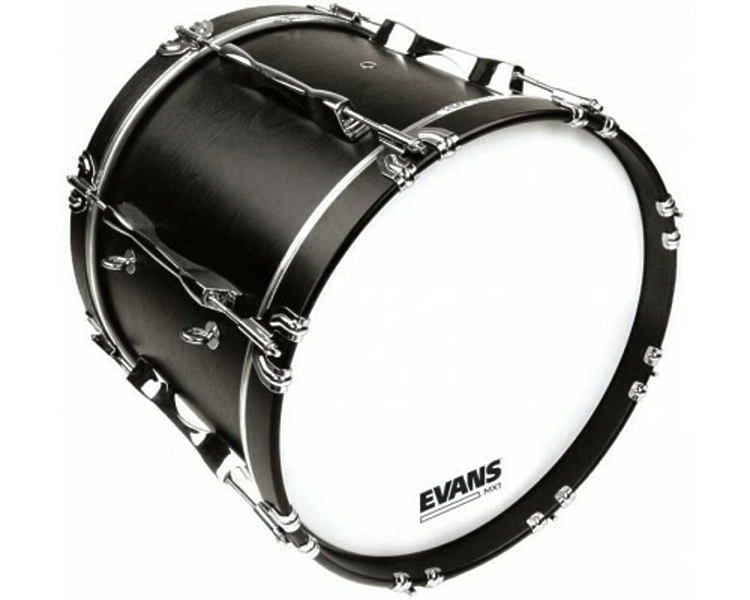 Пластик для маршевого бас барабана 24" Evans BD24MX1W MX1 артикул 287071Si-1