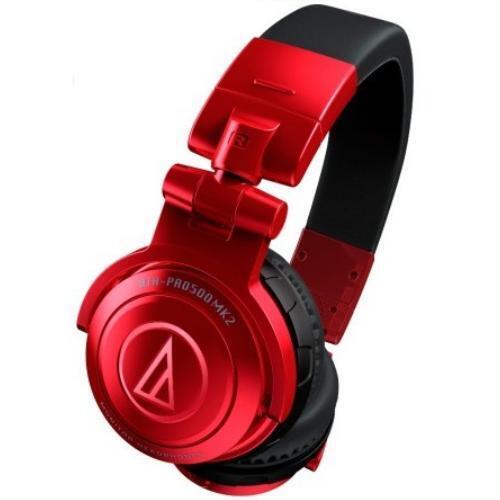 Наушники Audio Technica ATH-PRO500MK2 red артикул 100237FV-1