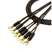 Акустический кабель Tributaries 4 BiWire 2X4 Spade Lug 4.0ft (4BW-L-040D)