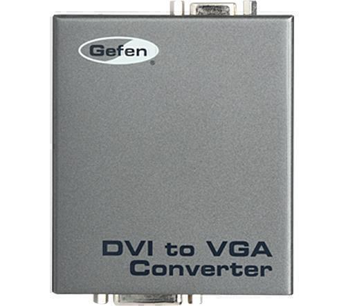 Gefen EXT-DVI-2-VGAN Преобразует цифровой видеосигнал DVI в аналоговый VGA артикул 352516SI-1