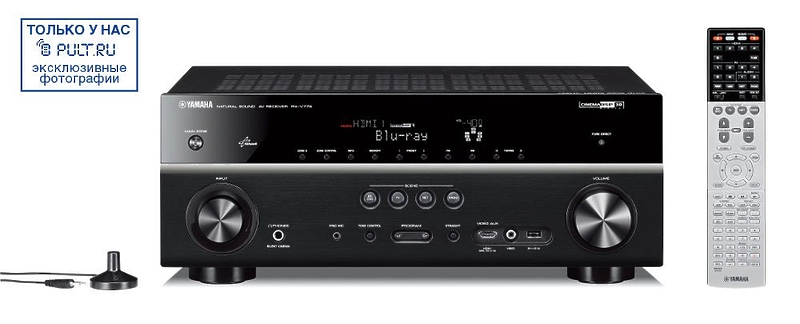 AV Ресивер Yamaha RX-V775 black артикул 390975FV-1 фото 4