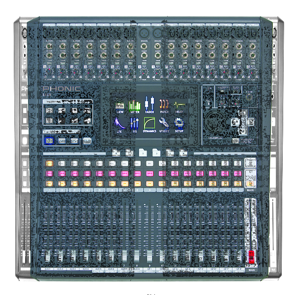 Микшер PHONIC IS 16 артикул 156674Si-1 фото 3