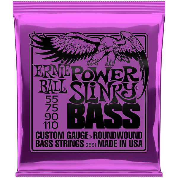 Струны для бас-гитары Ernie Ball 2831 Power Slinky Nickel Wound Bass артикул 291159Si-1
