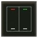 Cенсорный выключатель MDT technologies BE-GTL20S.01  Cенсорный выключатель KNX/EIB, 4-кнопочный, встроенный интерфейс KNX (BCU), RGBW индикация,  4 логических модуля, установка в монтажной коробке, размеры (Ш x В): 92 мм x 92 мм, цвет черн