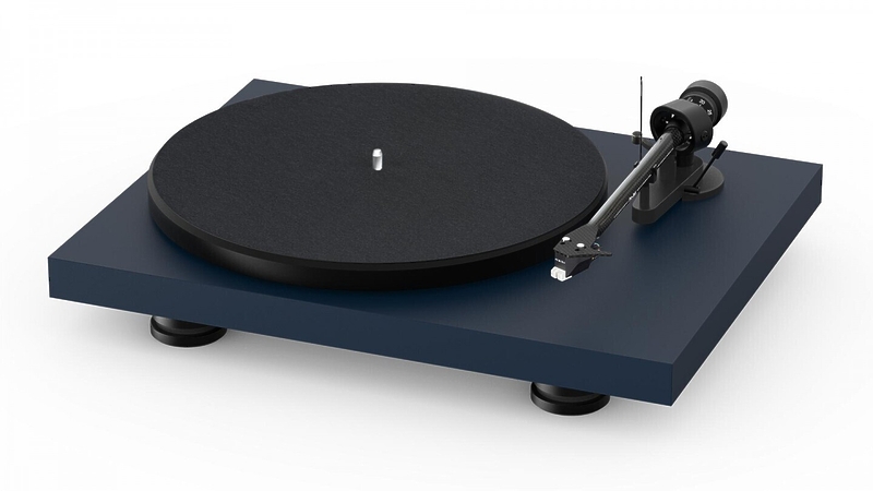 Проигрыватель винила Pro-Ject DEBUT CARBON EVO (2M Red) Satin Blue артикул 228409Si-1