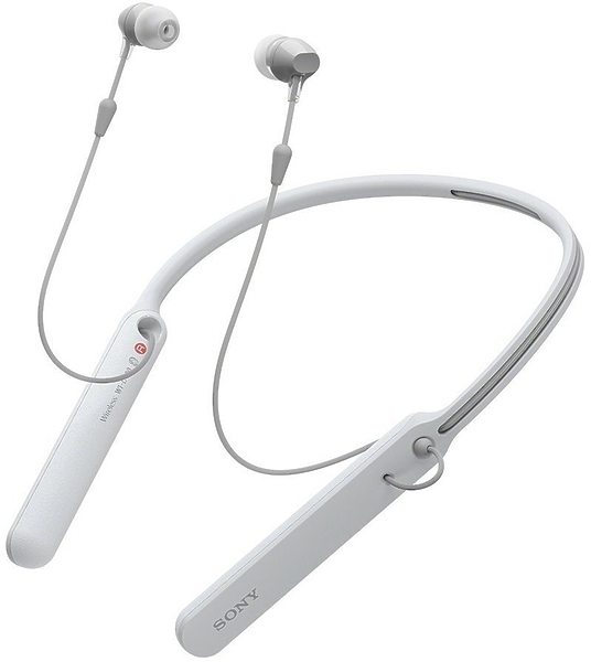 Наушники Sony WI-C400 white артикул 227827Si-1 фото 4