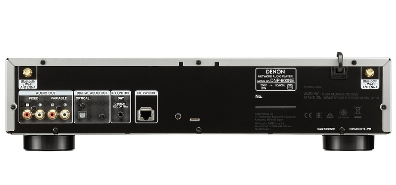 Сетевой аудио проигрыватель Denon DNP-800NE Black артикул 180613Si-1 фото 4