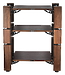 Стойка под Hi-Fi компоненты Solid Tech Hybrid Wood 3 Top (200x275x350 mm) Walnut
