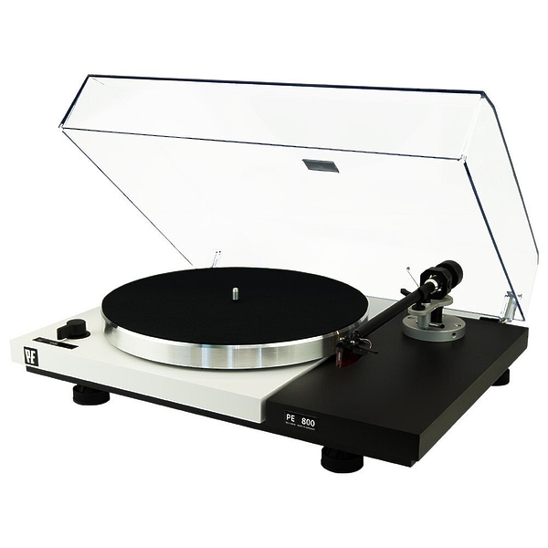 Проигрыватель винила Perpetuum Ebner PE 800 (M2 Red) White Structure Lacquer/Black Structure Lacquer артикул 202269Si-1