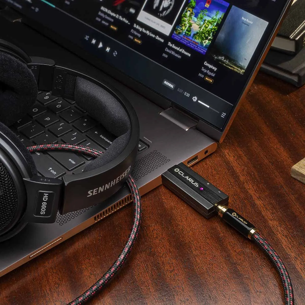 USB Цап-Усилитель для наушников Clarus Crimson CDAC-100 артикул 267273Si-1 фото 8