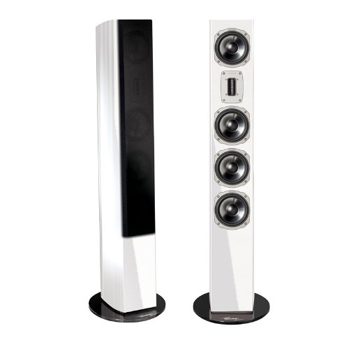 Акустическая система Quadral Chromium Style 100 white high gloss артикул 397930FV-1