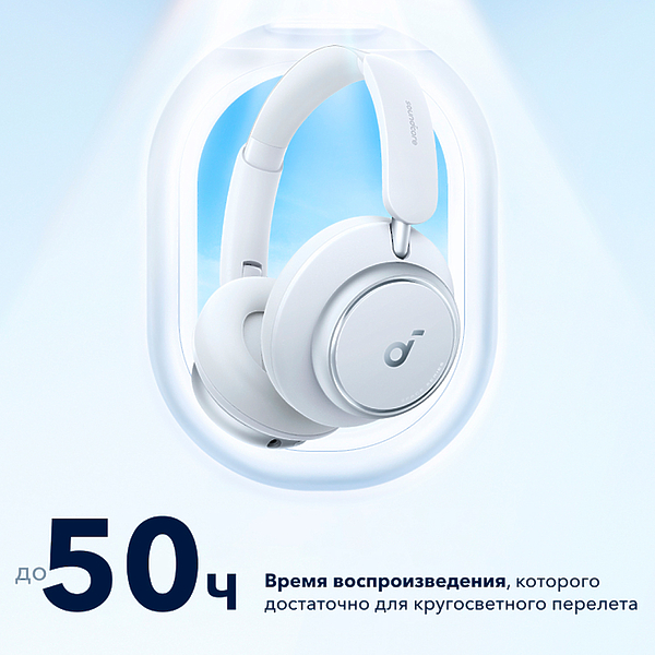 Беспроводные наушники Soundcore Space Q45 White артикул 283062Si-1 фото 5