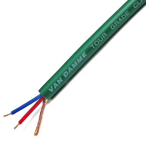 Кабель микрофонный Van Damme туровый Tour Grade Classic XKE зелёный (268-023-050) артикул 303832Si-1