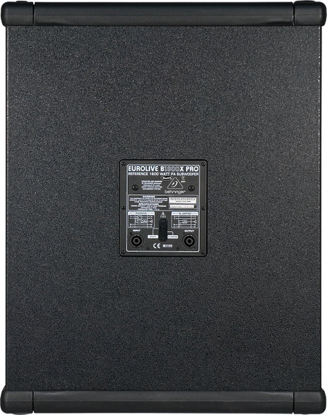 Сабвуфер Behringer B1800X PRO артикул 124085Si-1 фото 4