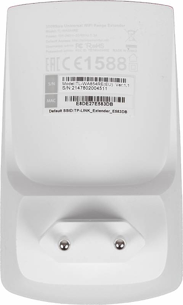 Усилитель сигнала TP-LINK TL-WA854RE N300 Wi-Fi White артикул 267759Si-1 фото 7