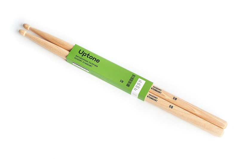 Барабанные палочки UPTONE Hickory Standard 5B Natural артикул 275577Si-1