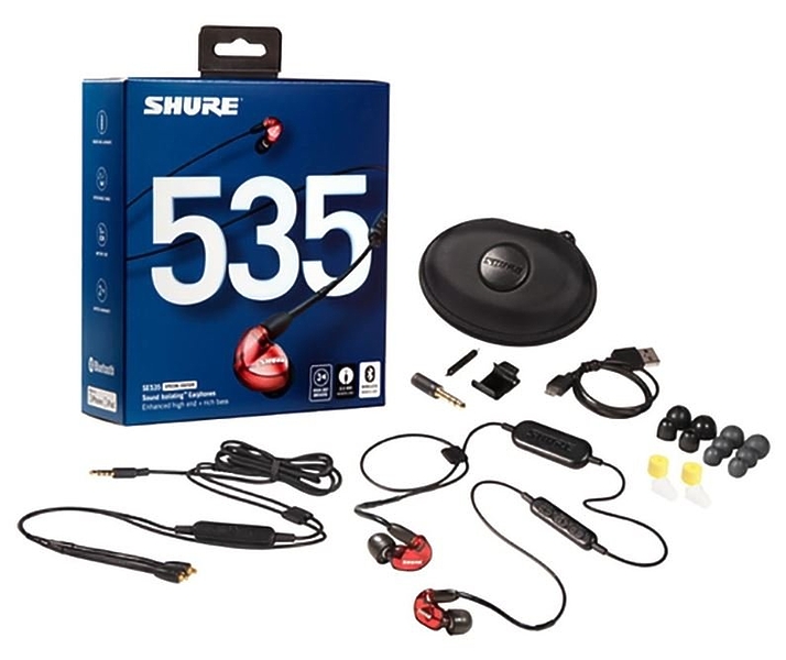 Наушники Shure SE535LTD+BT1-EFS артикул 180108Si-1 фото 7