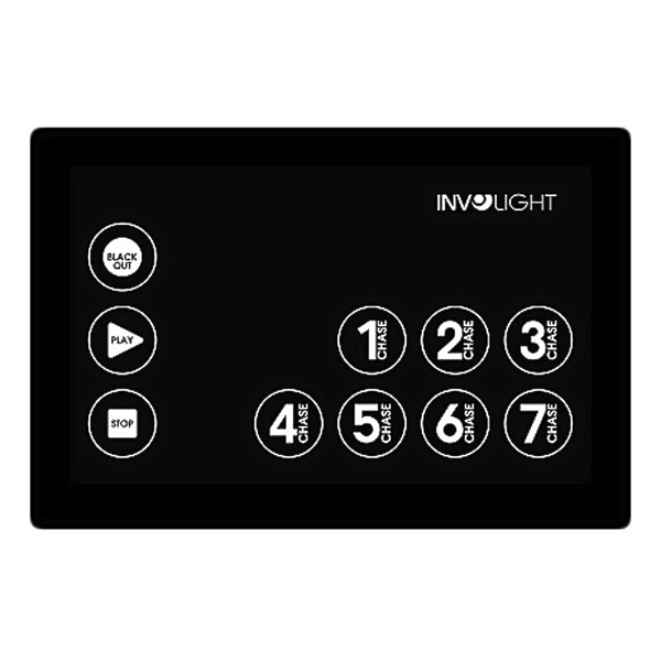 Устройство управления светом Involight RECPanel артикул 179644Si-1